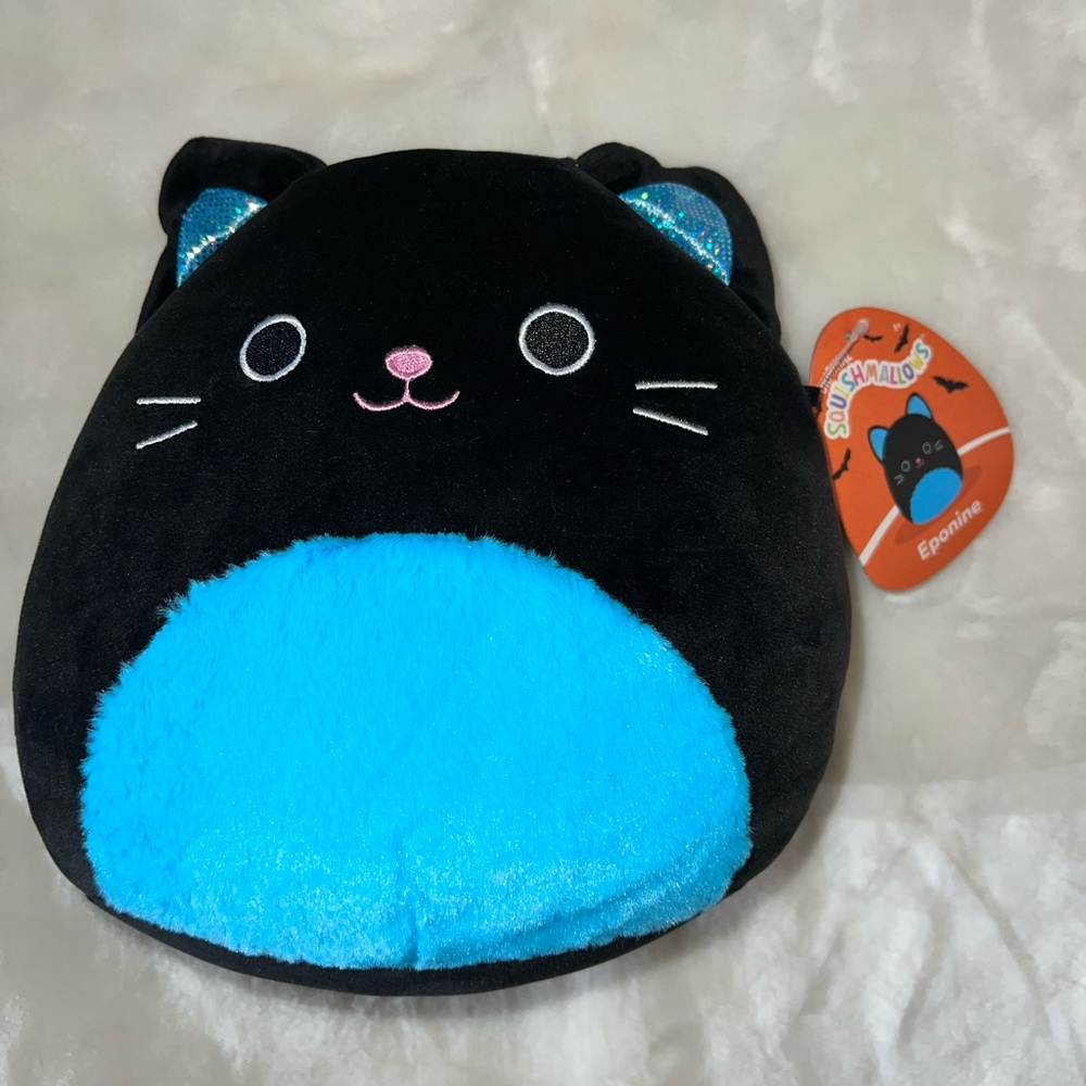 Squishmallows 8" Eponine the Black Cat